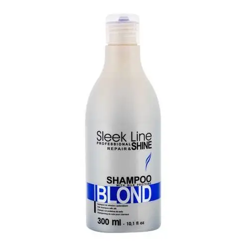 Stapiz Sleek Line Blond szampon do blond i siwych włosów (Special Formula Gives the Hair a Platinum Shine) 300 ml