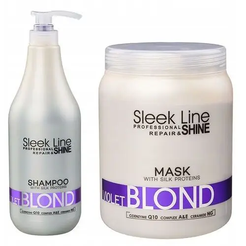 Stapiz Violet Blond Szampon 1000 ML Maska 1000ML