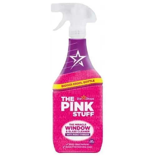 The Pink Stuff Miracle Pianka do okien z różowym octem 850 ml