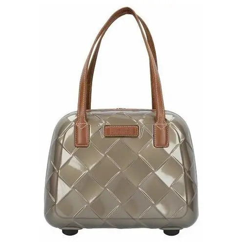 Stratic leather & more beautycase 36 cm champagner