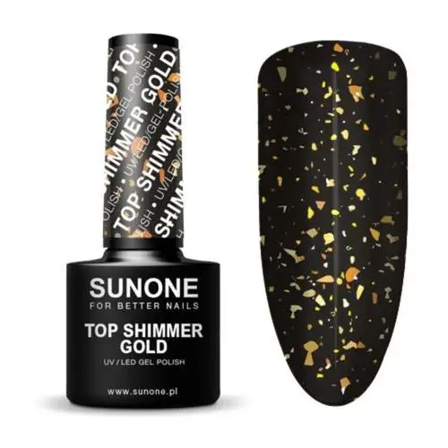 Top Shimmer Gold top hybrydowy 5g Sunone