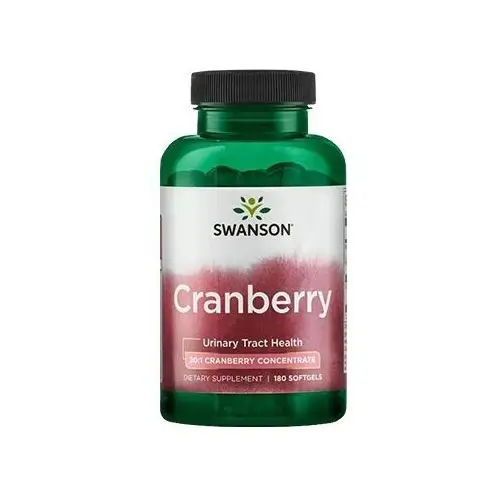 Swanson cranberry 20:1 - 180softgelszdrowie i uroda