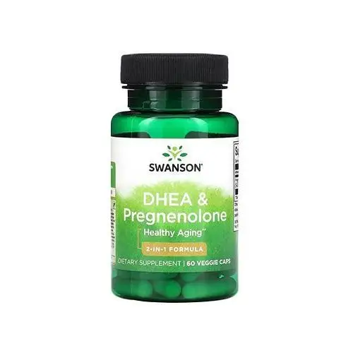 SWANSON - DHEA and Pregnenolone Complex - 60caps NIE ODKRYWAĆ