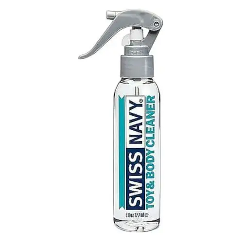 Swiss navy toy & body cleaner - spray czyszczący z pompką (177 ml) Szwajcarska marynarka wojenna