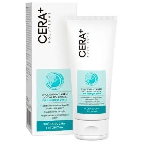 Cera+ solutions emolientowy krem do twarzy i ciała 100ml Synoptis pharma