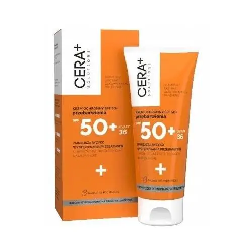 Cera+ solutions krem ochronny spf50 do skóry skłonnej do przebarwień 50ml Synoptis pharma