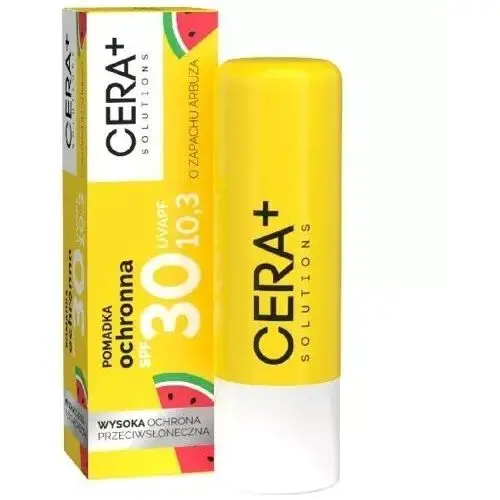 CERA+ Solutions Pomadka ochronna SPF30 4,9g x 1 sztuka