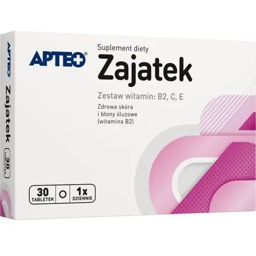 Zajatek apteo b2+c+e x 30 tabletek Synoptis pharma