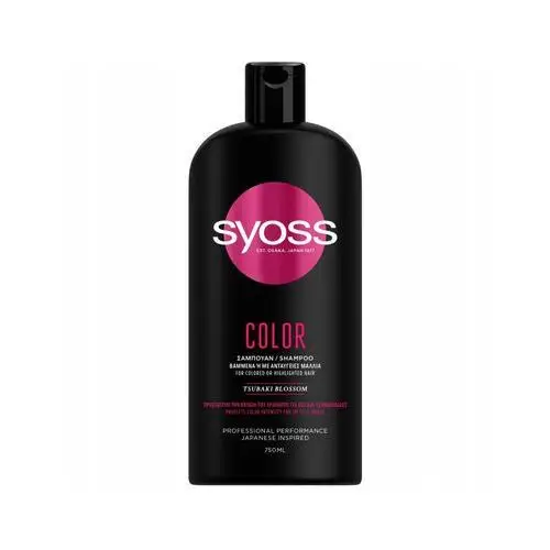 Syoss color shampoo szampon do włosów farbowanych i rozjaśnianych 750 ml