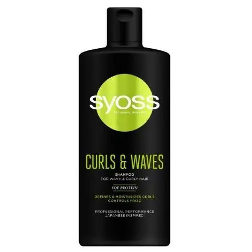 Syoss, Curl me, Szampon do włosów kręconych curl me, 500 ml