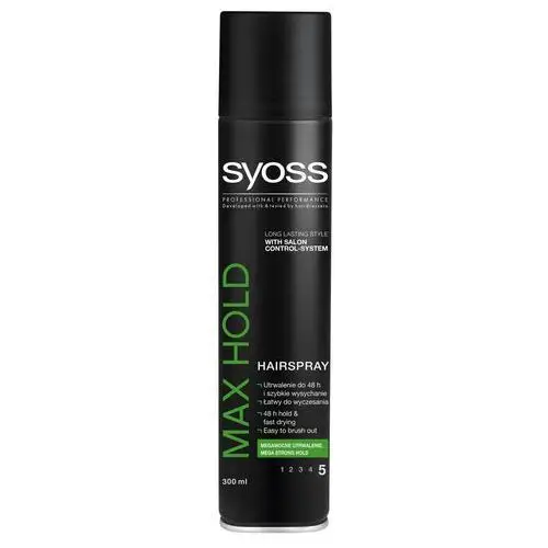 Syoss max hold lakier do włosów 300 ml