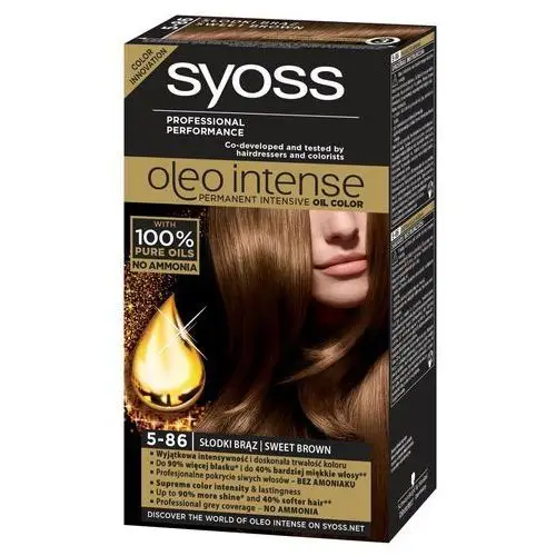 Syoss Oleo Intense Farba do włosów 5-86 słodki brąz