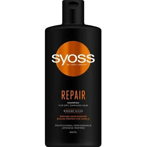 Syoss repair shampoo szampon do włosów suchych i zniszczonych 440ml