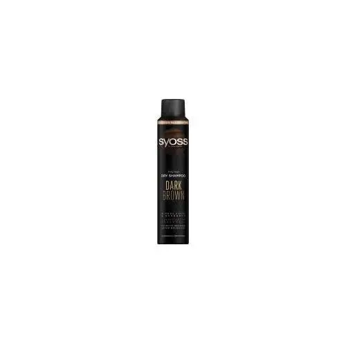 Tinted dry shampoo dark brown suchy szampon do włosów ciemnych odświeżający i koloryzujący ciemny brąz 200 ml Syoss