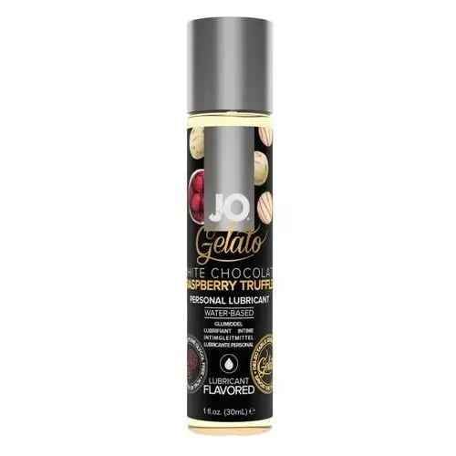 Jo gelato white chocolate truffle - jadalny lubrykant na bazie wody (30 ml) System jo