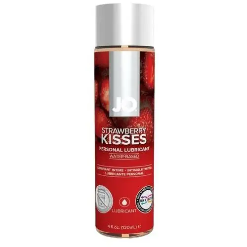 JO H2O Strawberry Kiss - lubrykant na bazie wody (120 ml)