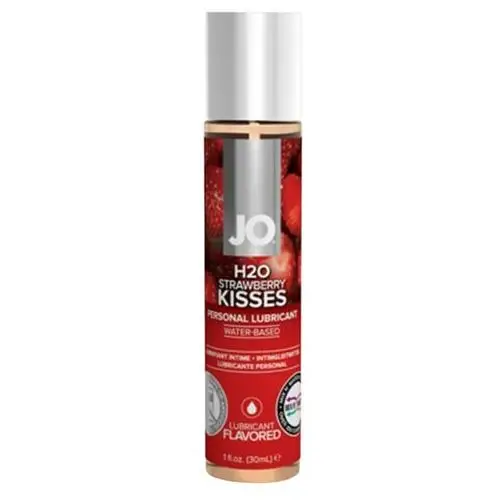 System jo Jo h2o strawberry kiss - lubrykant na bazie wody (30 ml)