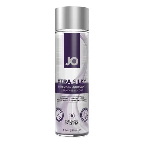 System jo xtra silky - silikonowy lubrykant z witaminą e (120ml)