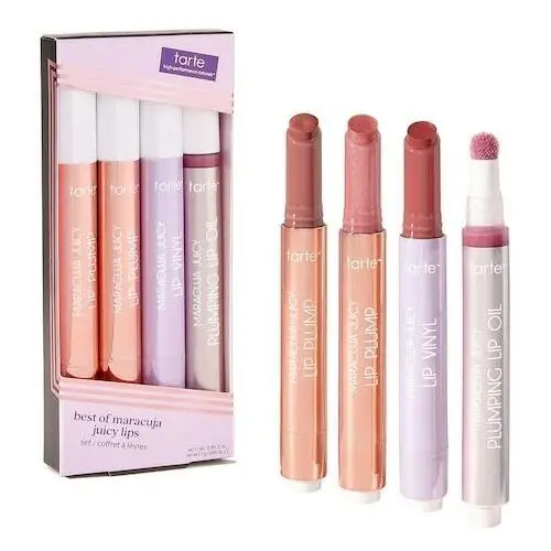 Tarte Best of maracuja juicy lips set - zestaw do ust