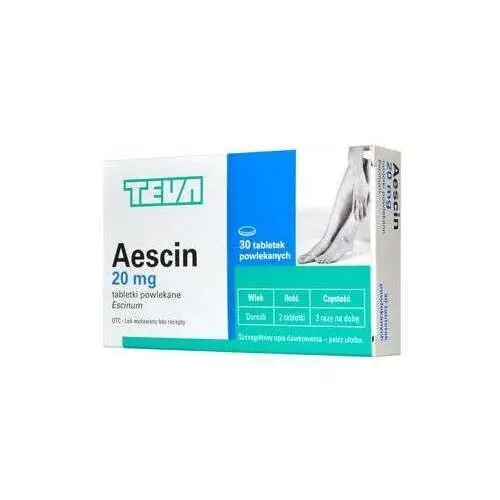 Aescin 0,2 x 30 tabletek Teva