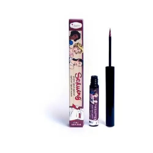 Schwing Liquid Eyeliner długotrwały eyeliner w płynie Purple 1.7ml The Balm