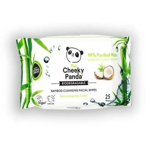 The Cheeky Panda 100% Bambusowe chusteczki do demakijażu z olejkiem kokosowym erfrischungstuch 1.0 pieces