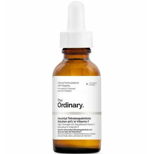 Ascorbyl tetraisopalmitate solution 20% in vitamin f (30ml) The ordinary