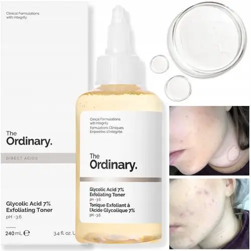 The Ordinary Tonik Glycolic Acid 7% 240ML Toning Solution Peeling Glikolowy