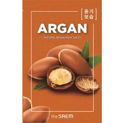 Maska w płachcie Argan The Saem Natural