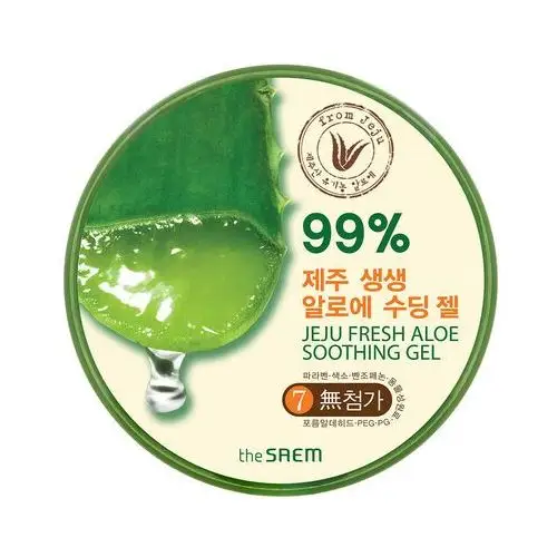 Żel aloesowy 300 ml The Saem Jeju Fresh Aloe,60