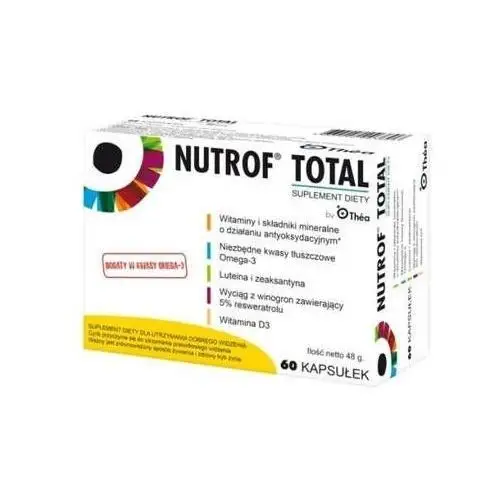 Nutrof Total z Wit. D3 x 60 kapsułek