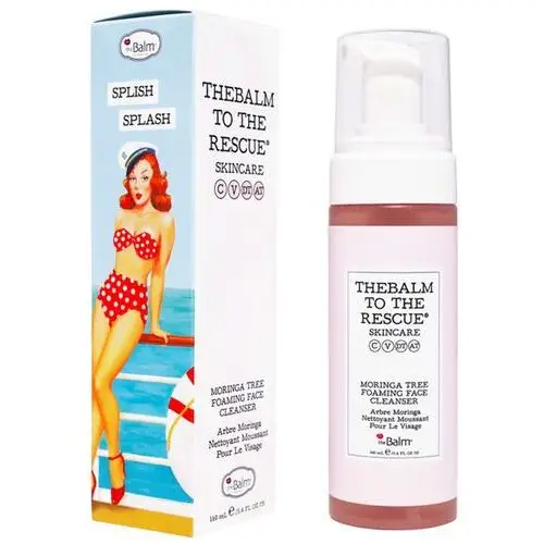 To the rescue moringa tree foaming face cleanser Thebalm