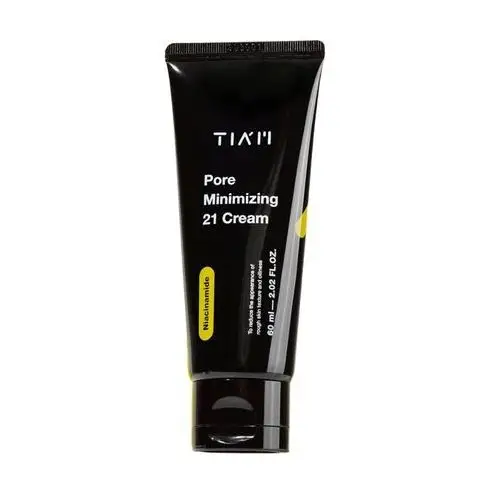 TIAM - Pore Minimizing 21 Cream, 60ml (tube) - krem do twarzy z niacynamidem