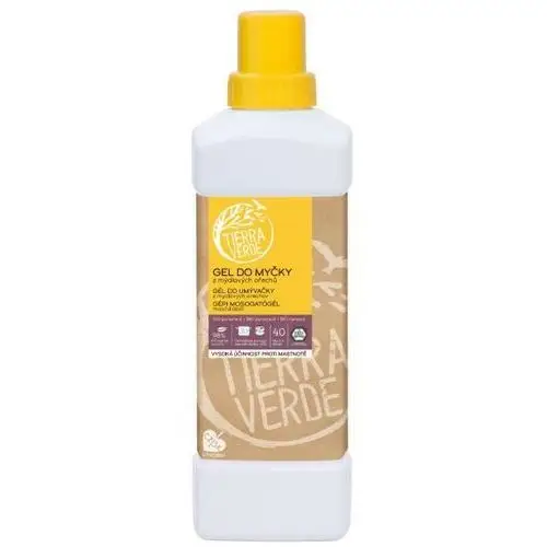 Tierra Verde Dishwasher Gel From Soap Nuts With BIO Orange Oil 1 l