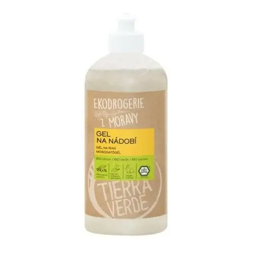 Tierra verde gel for dishes with bio lemon essential oil 1 l