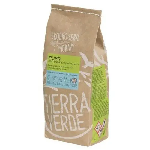 Puer - oxygen-based bleaching powder and stain remover - paper bag 1 kg Tierra verde