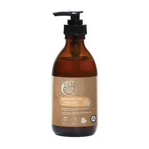 Tierra verde shower gel the essence of joy - orange & lavandin unisex 230 ml