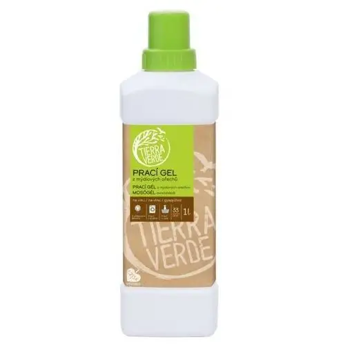 Tierra Verde Soapnut Washing Gel for Wool and Functional Merino Wool Textiles 1l