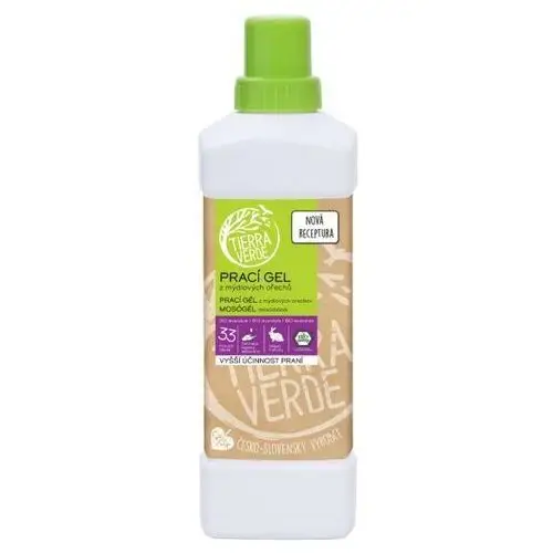 Tierra Verde Soapnut Washing Gel with Organic Lavender Essence 1l