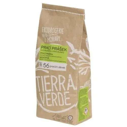 Tierra verde washing powder or white linen and nappies - paper bag 850 g