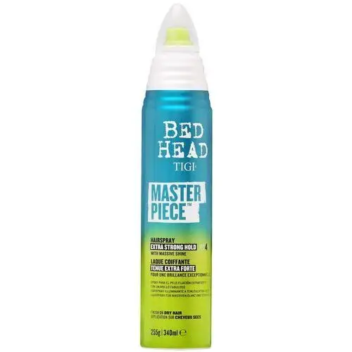 Bed head masterpiece e.strong hairspray - mocno utrwalający lakier do włosów, 340ml Tigi