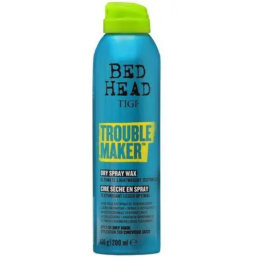 Tigi Bed Head Trouble Maker Dry Spray Wax - spray do stylizacji włosów cienkich, 200ml