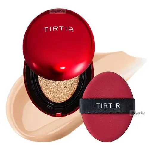 TIRTIR - MASK FIT RED CUSHION - Długotrwały podkład do twarzy w poduszce - SPF40 PA++ - 18 g - 21N Ivory