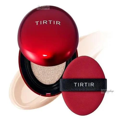 TIRTIR - MASK FIT RED CUSHION - Długotrwały podkład do twarzy w poduszce - SPF40 PA++ - 18 g - 15C Fair Porcelain