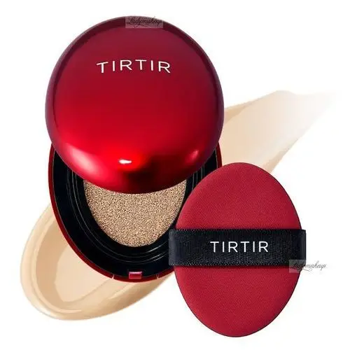 TIRTIR - MASK FIT RED CUSHION - Długotrwały podkład do twarzy w poduszce - SPF40 PA++ - 18 g - 21W Natural Ivory