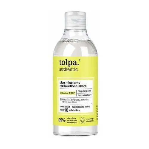 Tołpa. authentic płyn micelarny rozświetlona skóra, 300 ml