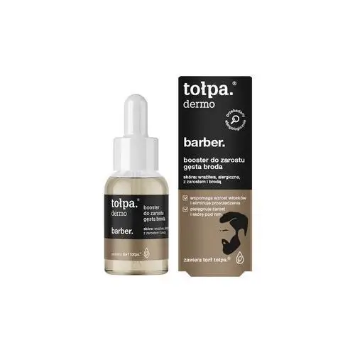 Tołpa . dermo barber. booster do zarostu gęsta broda, 30 ml