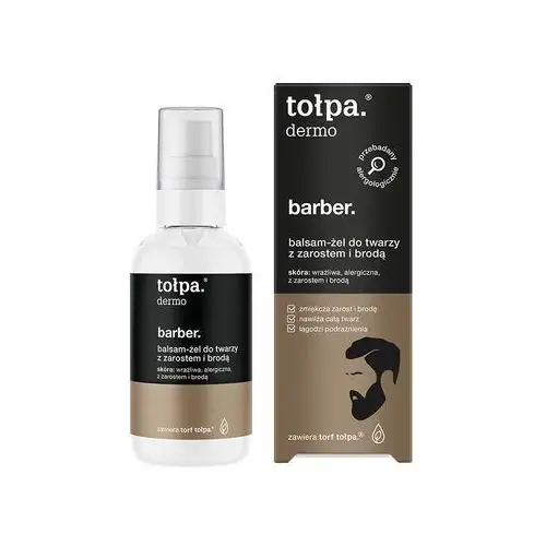 Tołpa dermo men barber balsam-żel do twarzy z zarostem i brodą 75ml