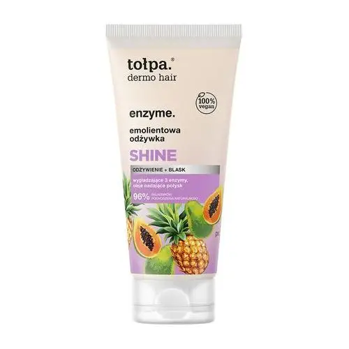 Tołpa. enzyme. emolientowa odżywka SHINE, 200 ml