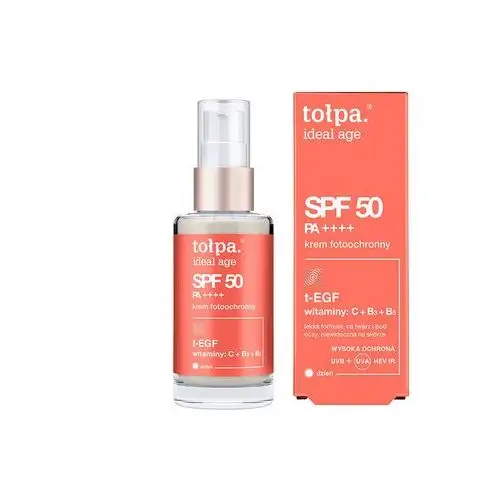 Tołpa. ideal age SPF 50 PA ++++ krem fotoochronny, 30 ml, TBI006